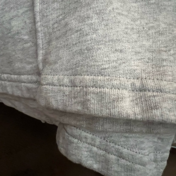 Thick Gray Sweatpants with Center Seam Women’s Size Medium Long - Picture 7 of 11